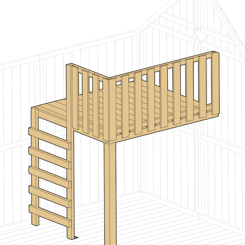 Lastemaja | Elli | lavats | Baltic Fence